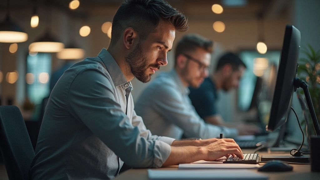 Professionele foto van persoon die kalm blijft onder druk