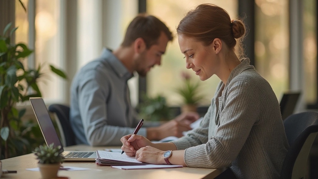 Professionele foto van persoon met whiteboard vol specifieke SMART doelstellingen geschreven in duidelijke categorieën
